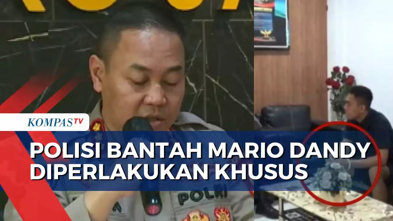 Diduga Ada Perlakuan Khusus untuk Mario Dandy, Begini Tanggapan dari Polisi