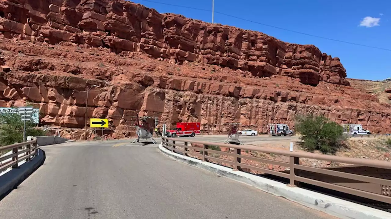 Driver killed after crashing into cliff wall in Southern Utah