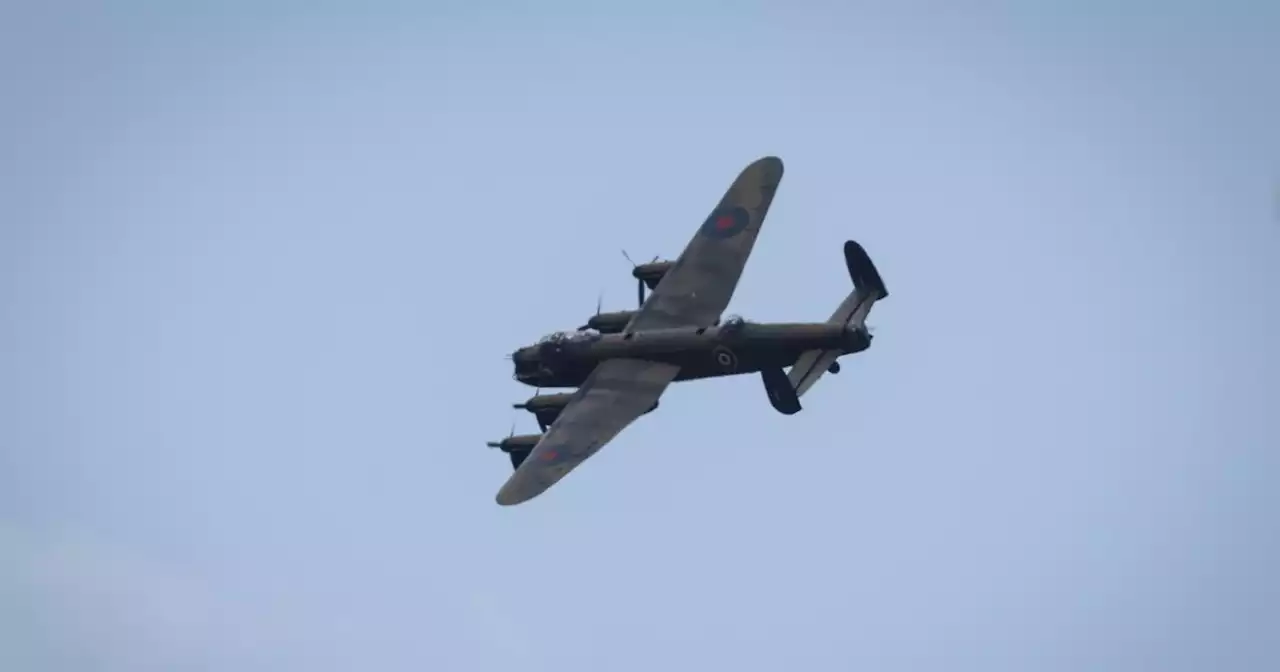 Thousands treated to Lancaster Bomber display for Stockport Krazy Races