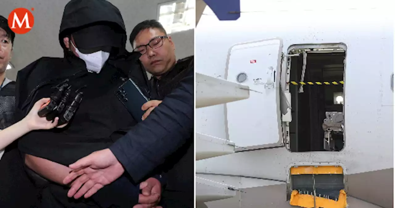 Arrestan al hombre que abrió puerta de avión en Corea en pleno vuelo