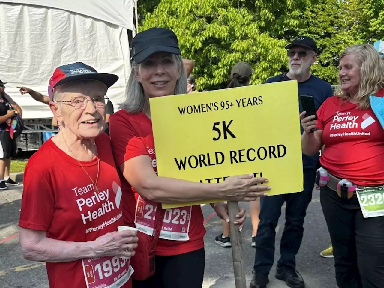 Ottawa's Rejeanne Fairhead is the fastest 96-year-old woman in the world