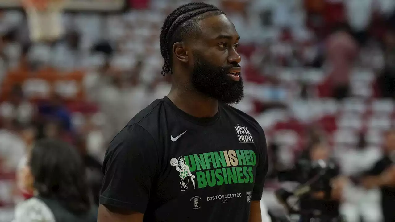 Jaylen Brown Says It's Celtics' ‘Destiny' to Complete 3-0 Comeback Vs. Heat