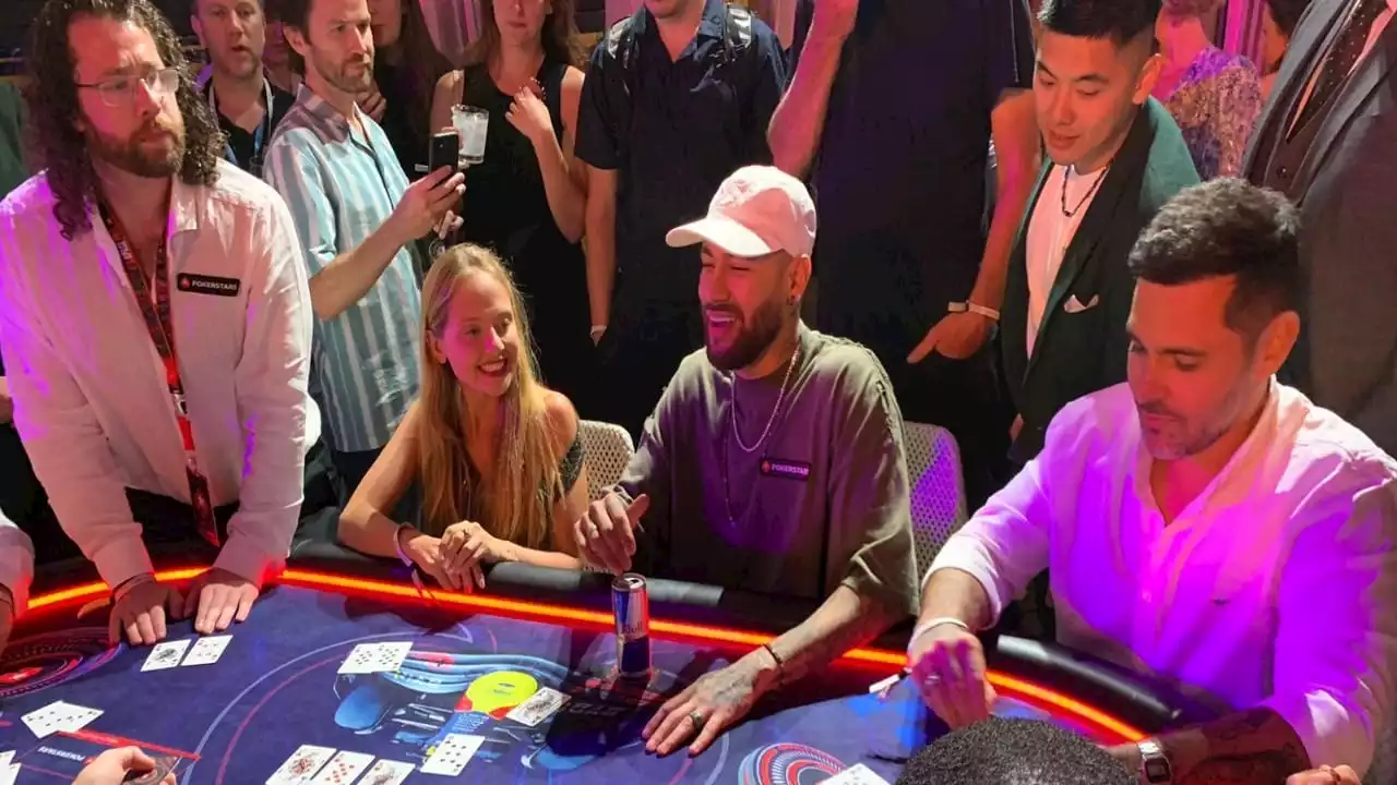 Pôquer com Neymar é atração em Monte Carlo durante fim de semana de GP de Mônaco