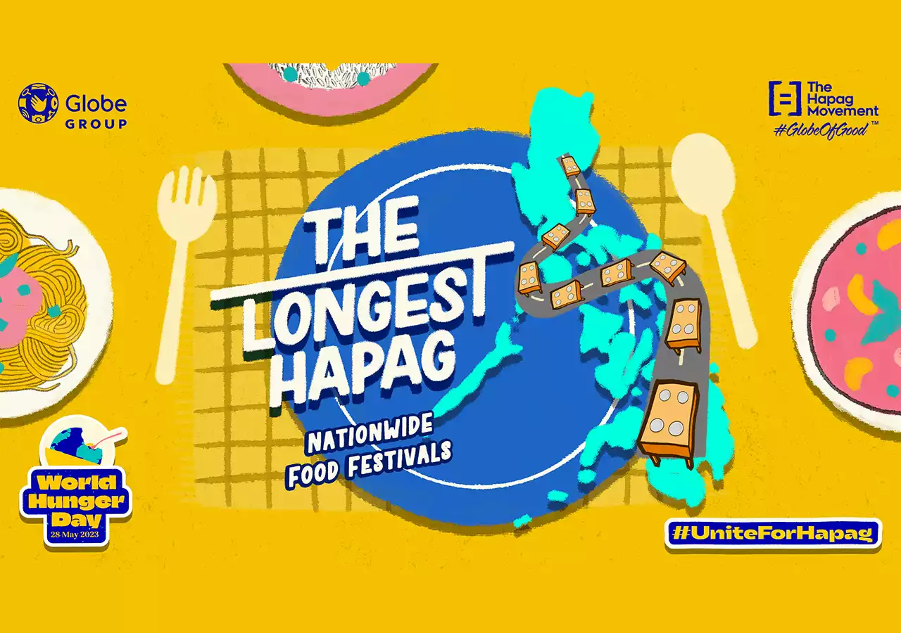 Globe's Longest Hapag Food Festival Series is a culinary crusade against hunger