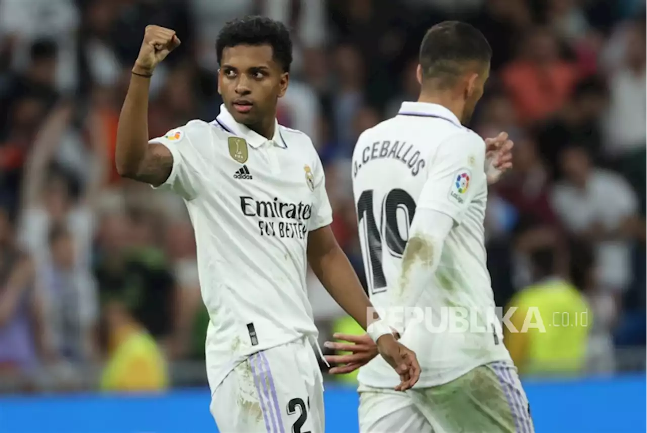 Dua Gol Rodrygo Bawa Real Madrid Menang Atas Sevilla |Republika Online