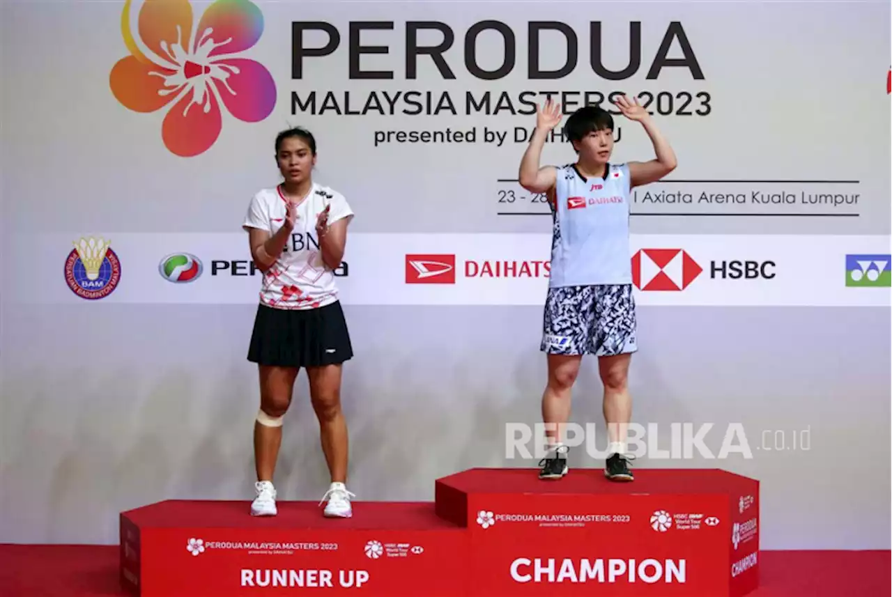 Kalah Mudah dari Akane di Final Malaysia Masters 2023, Gregoria: Saya Tampil Buruk |Republika Online