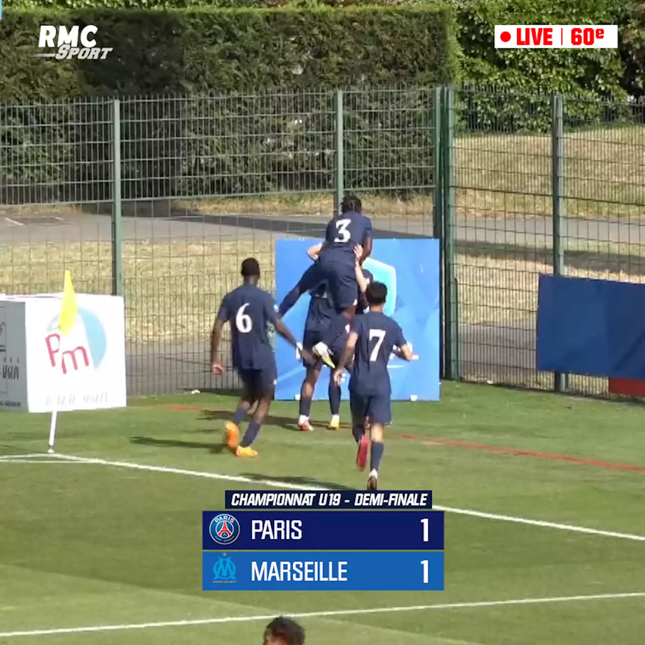 EN DIRECT - PSG-OM (U19): Housni envoie quasiment le PSG en finale