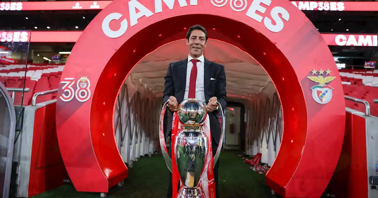 Rui Costa, de 'maestro' a presidente, volta a ser campeão com o Benfica