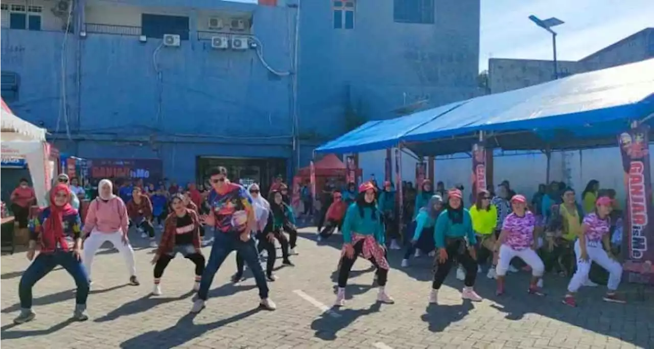 Pacu Kreativitas Anak Muda Makassar, Relawan Ganjar Is Me Gelar Kompetisi Dance dan Aerobic