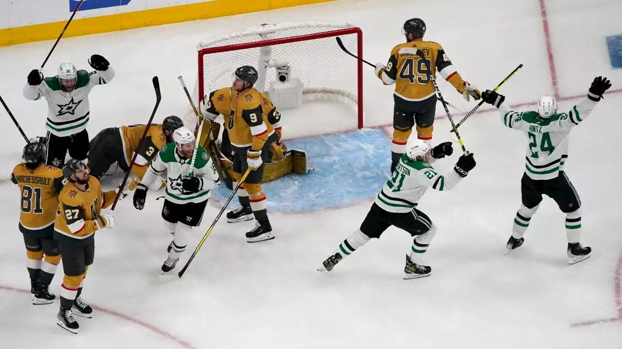 Stars stay alive with 4-2 victory over Golden Knights