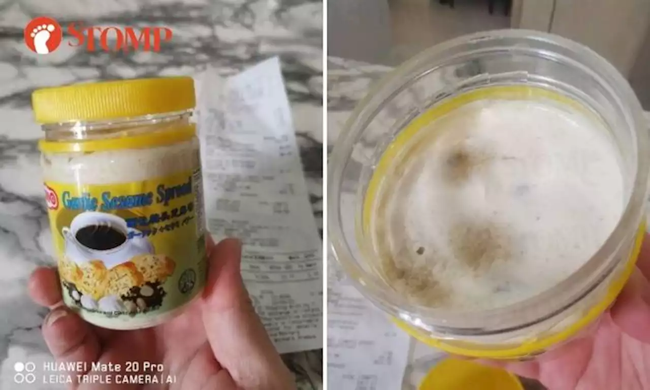 Garlic spread bought just a day earlier found mouldy, FairPrice replaces existing batch with new stock