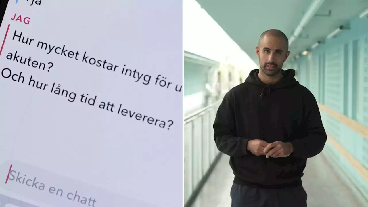 Falska intyg för vårdyrken marknadsförs på Snapchat