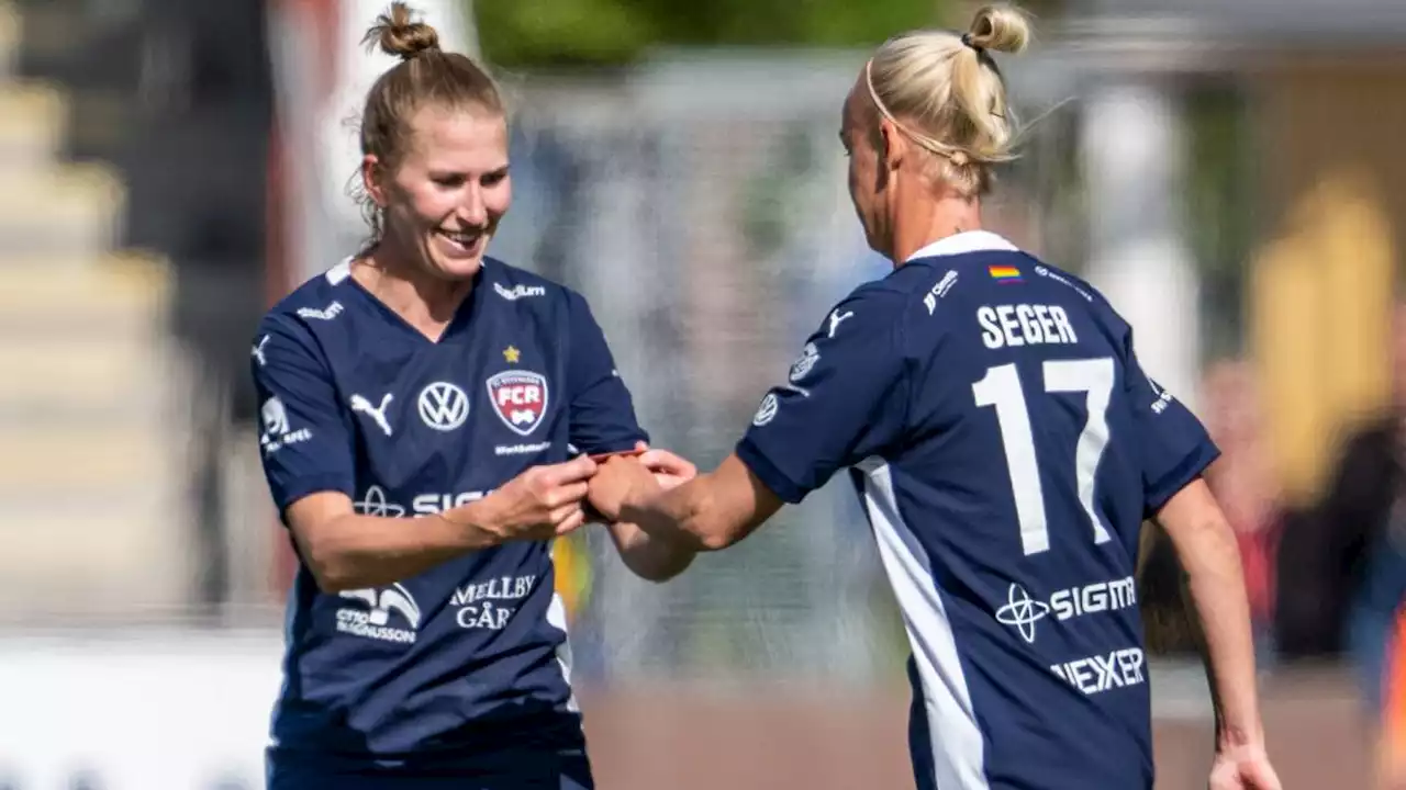 Fotboll: Caroline Seger gjorde comeback i Rosengårds seger