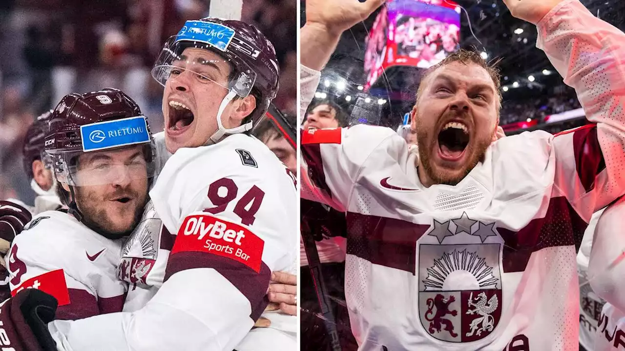 Ishockey: Lettland tar första VM-medaljen – efter Kristians Rubins avgörande