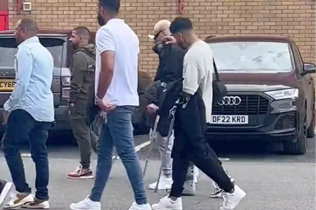 Man United star spotted on crutches despite Erik ten Hag's FA Cup final fitness claim