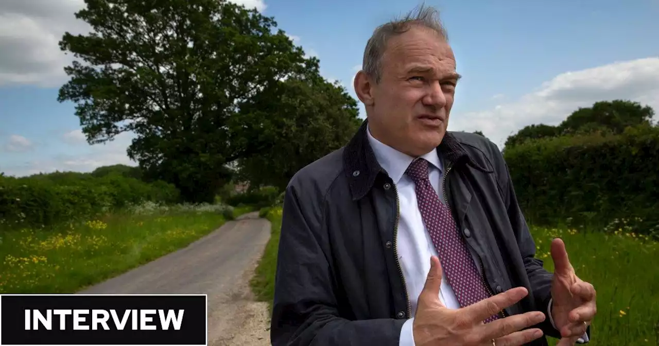 Local issues like sewage are a problem for Tories in 2024 - and Ed Davey sees an opportunity