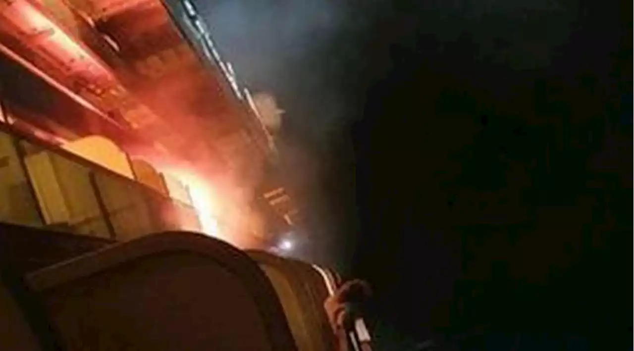 Fire breaks out on cruise ship as thousands of passengers flee their rooms