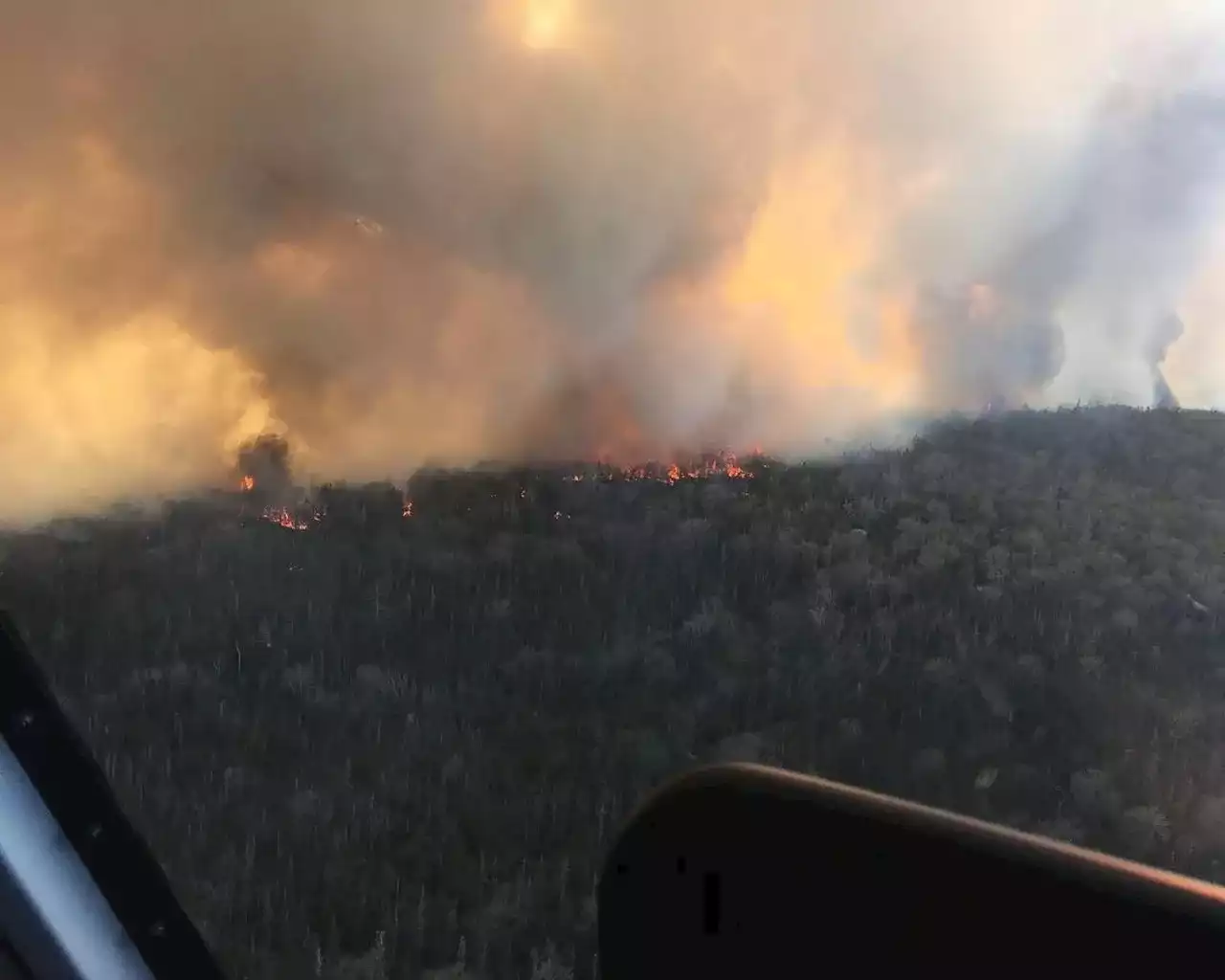 Nova Scotia wildfire burns out of control as hot, windy weather intensifies blaze