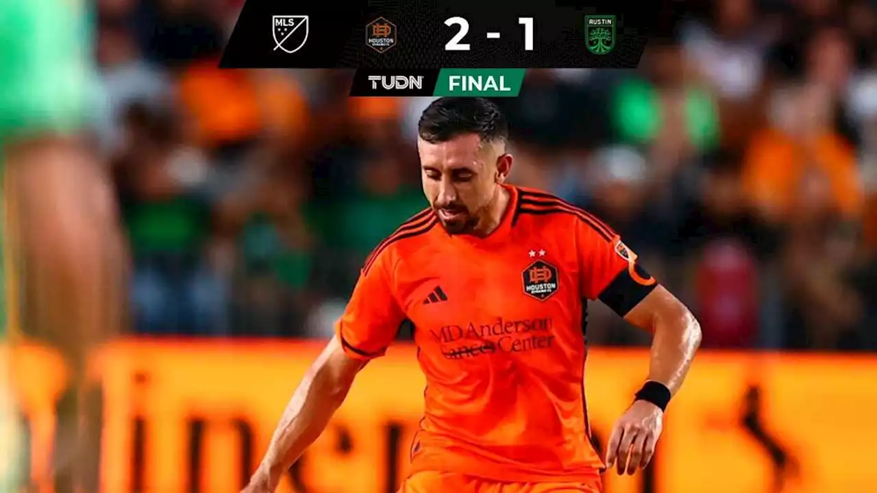 Héctor Herrera enseña el camino del triunfo al Houston Dynamo con gol