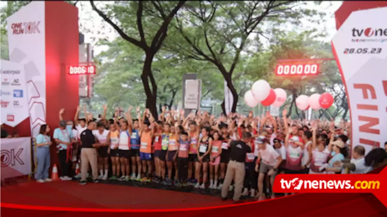 One Run 10K Sukses Digelar, Jumlah Peserta Lebih dari Target