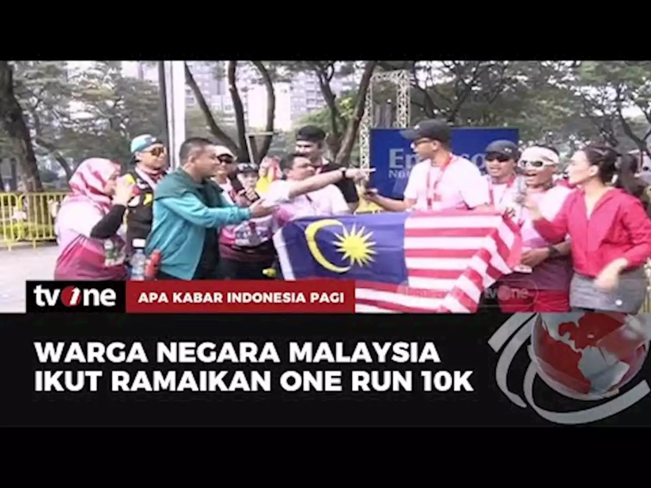 Ribuan Orang Meriahkan One Run 10K, Yuk Berbincang dengan Peserta Malaysia - tvOne