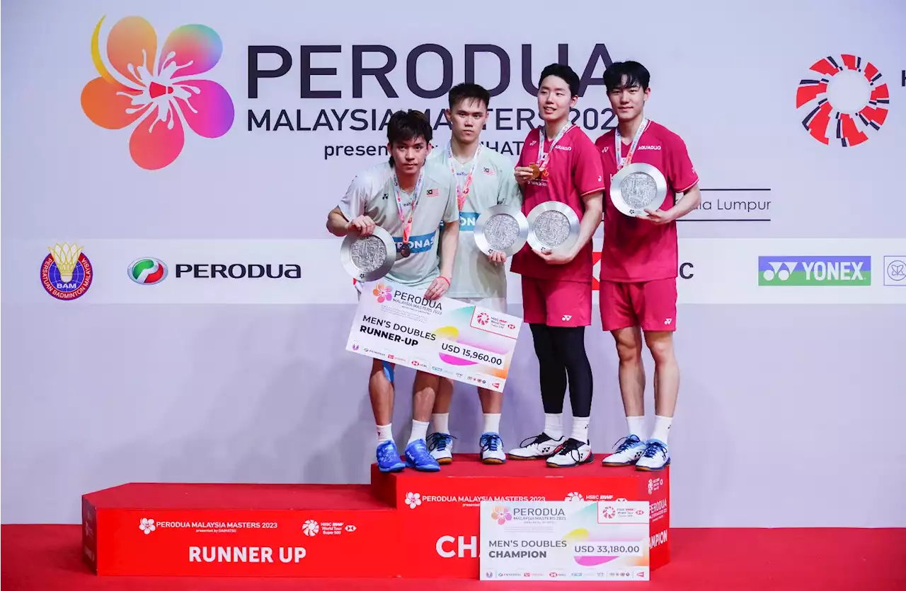 Wei Chong-Kai Wun naib juara Malaysia Masters 2023