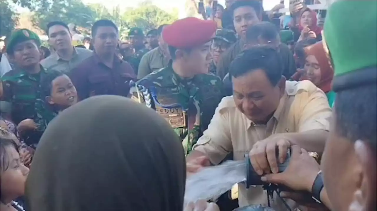 Menhan Prabowo Resmikan 11 Titik Sumur Bor se-Pulau Sumbawa