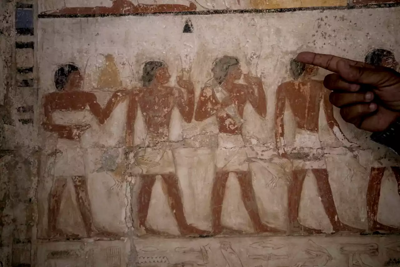 Egypt unveils recently discovered ancient workshops, tombs in Saqqara necropolis