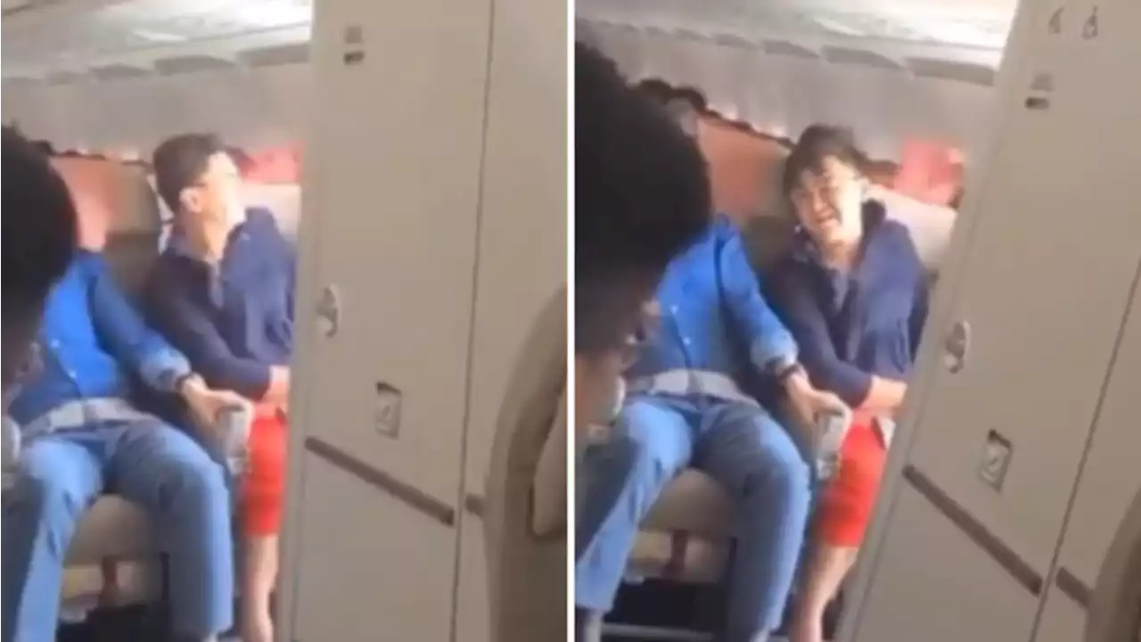 Passenger who opened plane door mid-flight in terrifying scenes responds