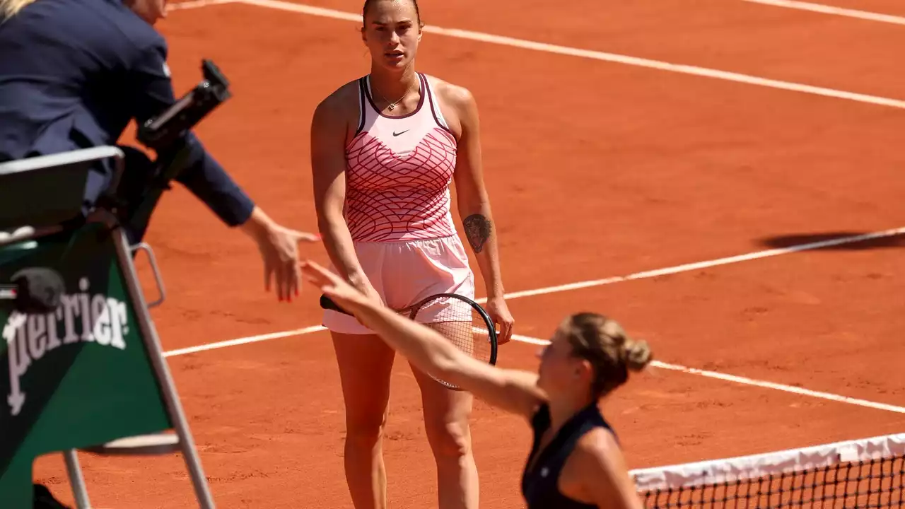 Kostyuk niega el saludo a Sabalenka: 'No la respeto, que diga con quién va en la guerra'