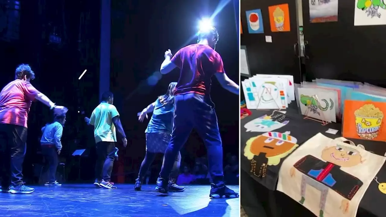 Dancing with the special stars: SF students show talents, art on and off stage