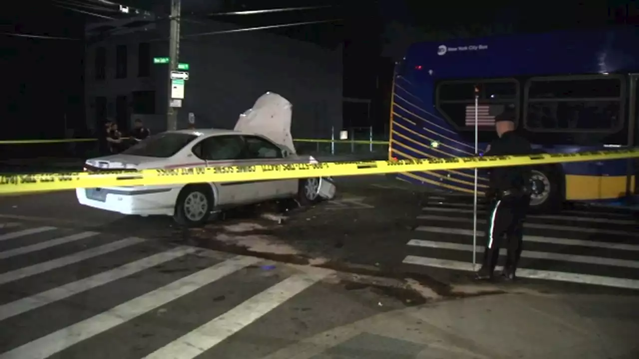 Officials investigate multi-vehicle crash involving MTA bus in Brooklyn; at least 14 injured