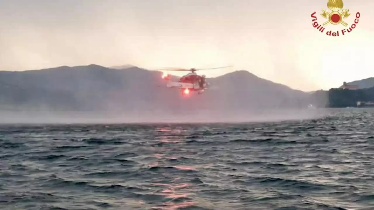 Rescuers search for missing tourists after boat capsizes on Italy's Lake Maggiore