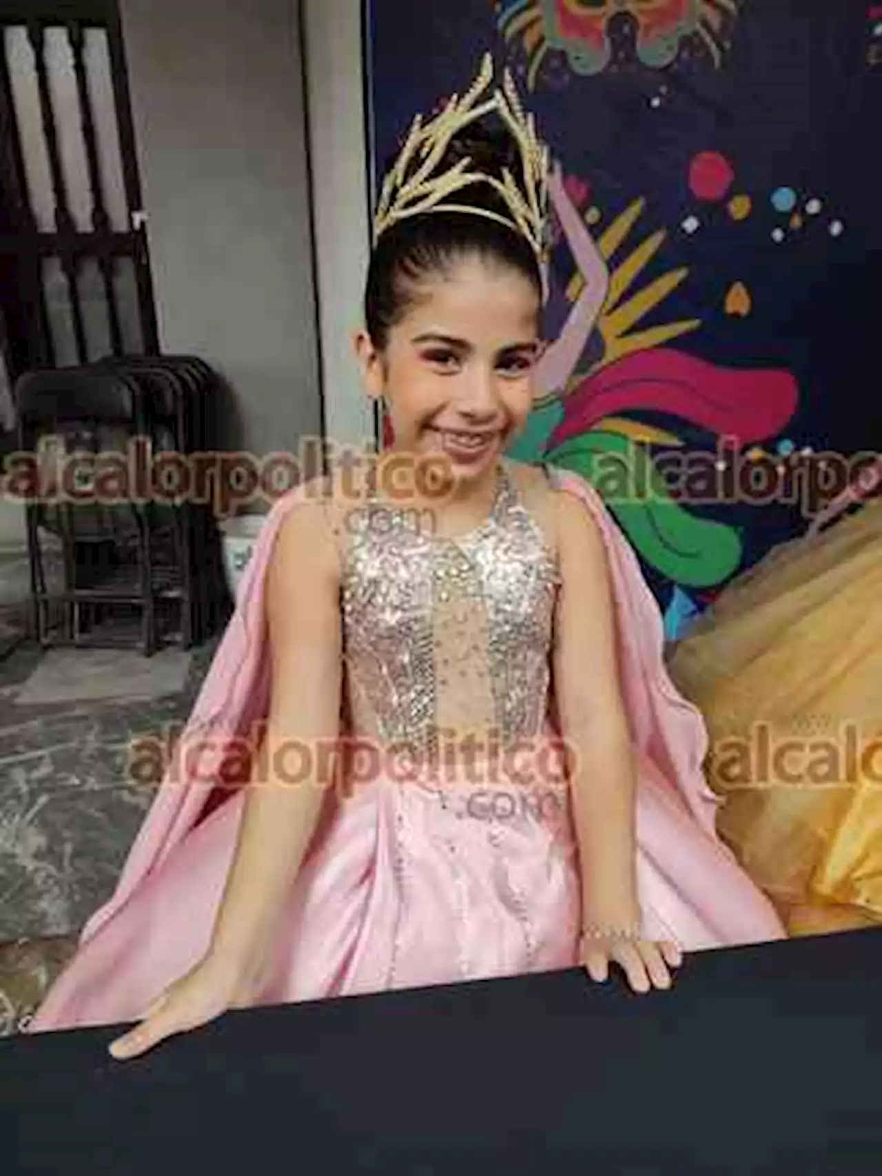 Daniela Galindo, la reina infantil del Carnaval de Veracruz