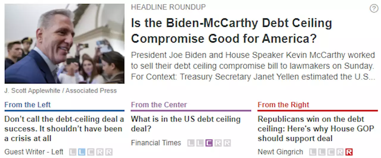 Is the Biden-McCarthy Debt Ceiling Compromise Good for America?