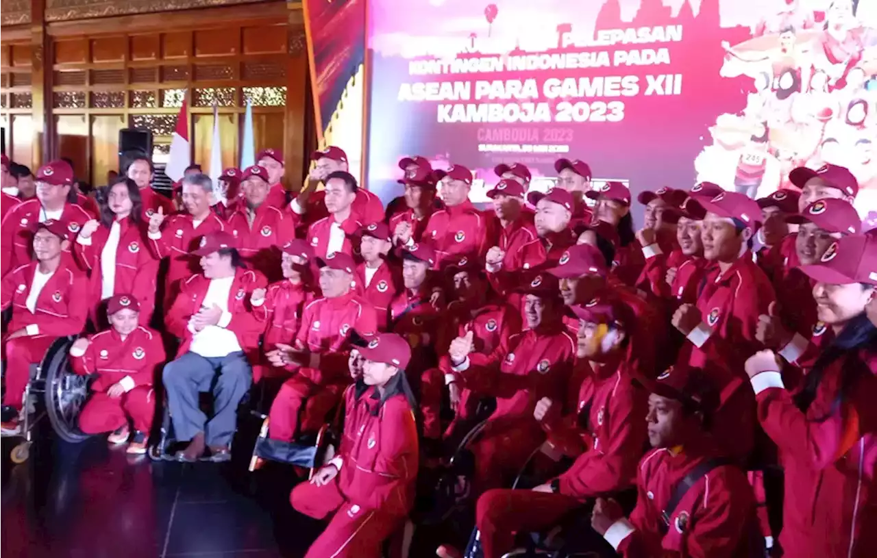 Lepas 268 Atlet, Menpora Targetkan Indonesia Juara Umum ASEAN Para Games