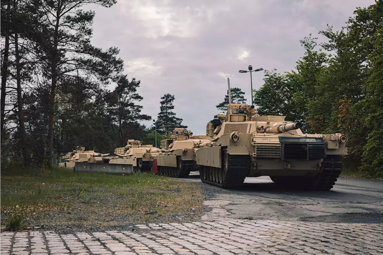 Pentagon: Training an Abrams-Panzern in Deutschland hat begonnen