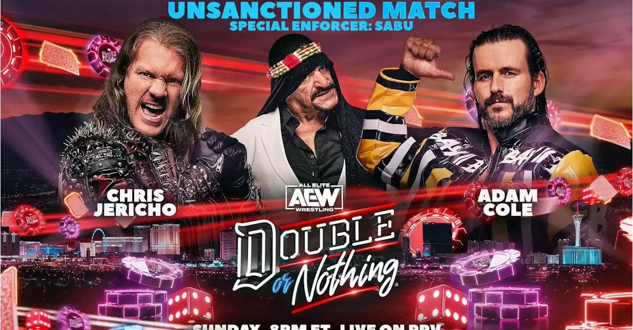 Adam Cole Beats Jericho, Disrepsects ECW Legacy at Double or Nothing