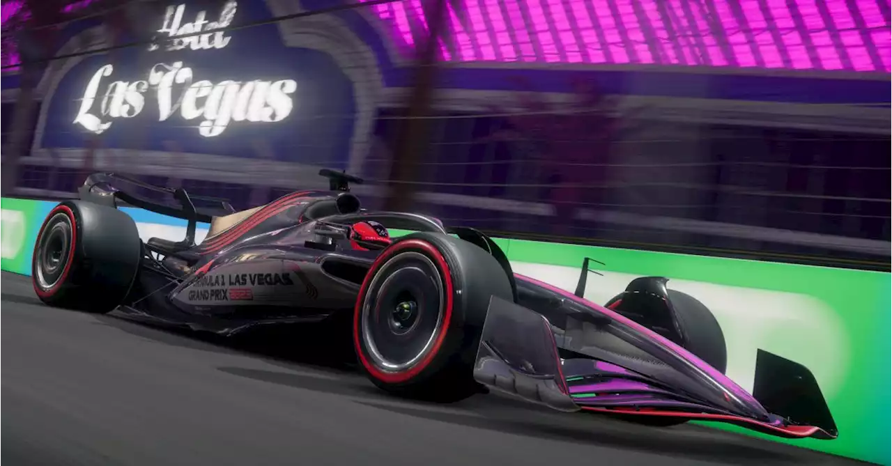 F1 23 Provides First Look At Las Vegas Strip Circuit