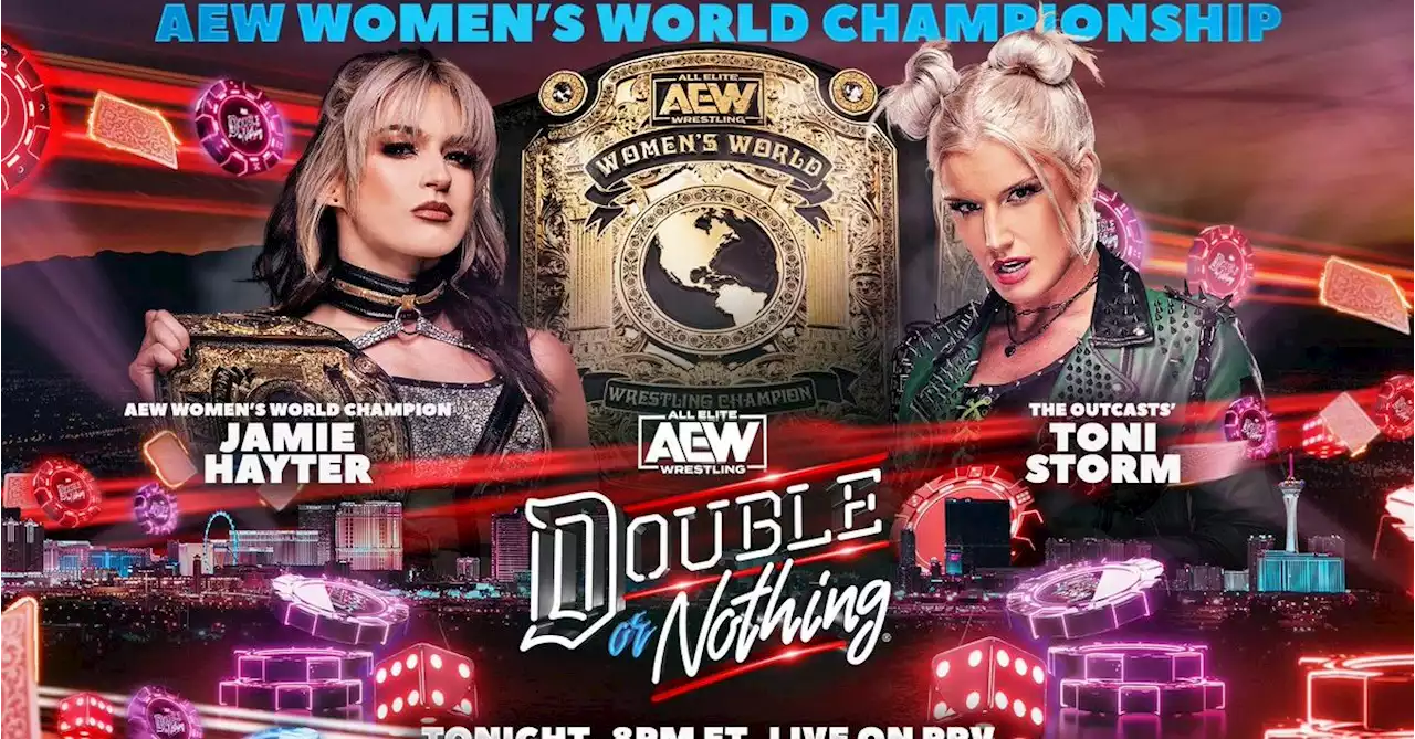 Toni Storm Steals AEW Women's Championship at Double or Nothing!