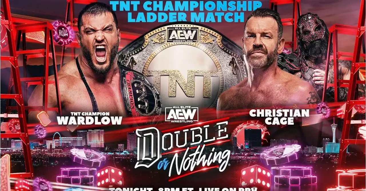 Wardlow Retains in Shocking Ladder Match at AEW Double or Nothing