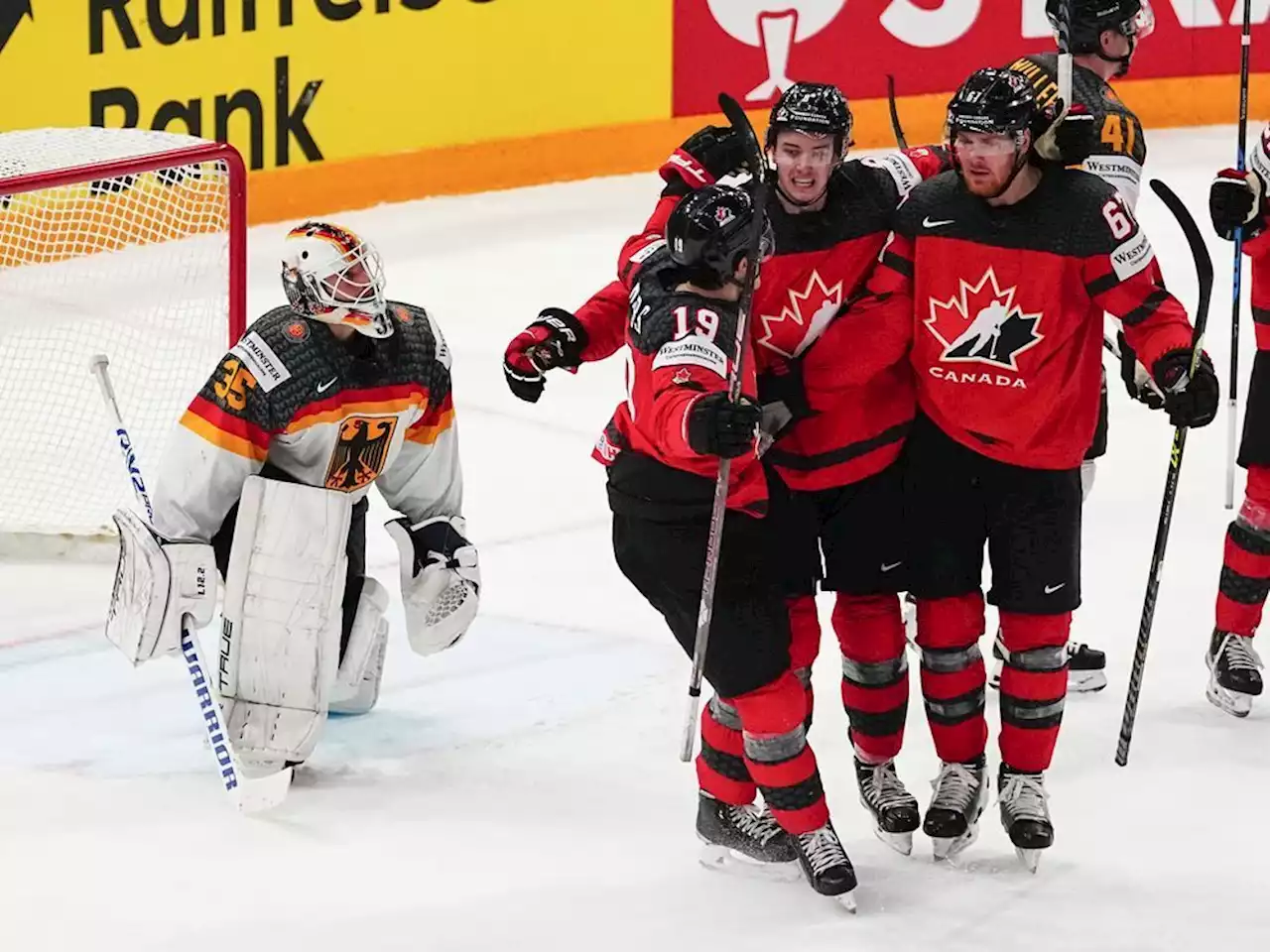 Blais scores twice, Canada beats Germany 5-2 to win gold at men's hockey worlds