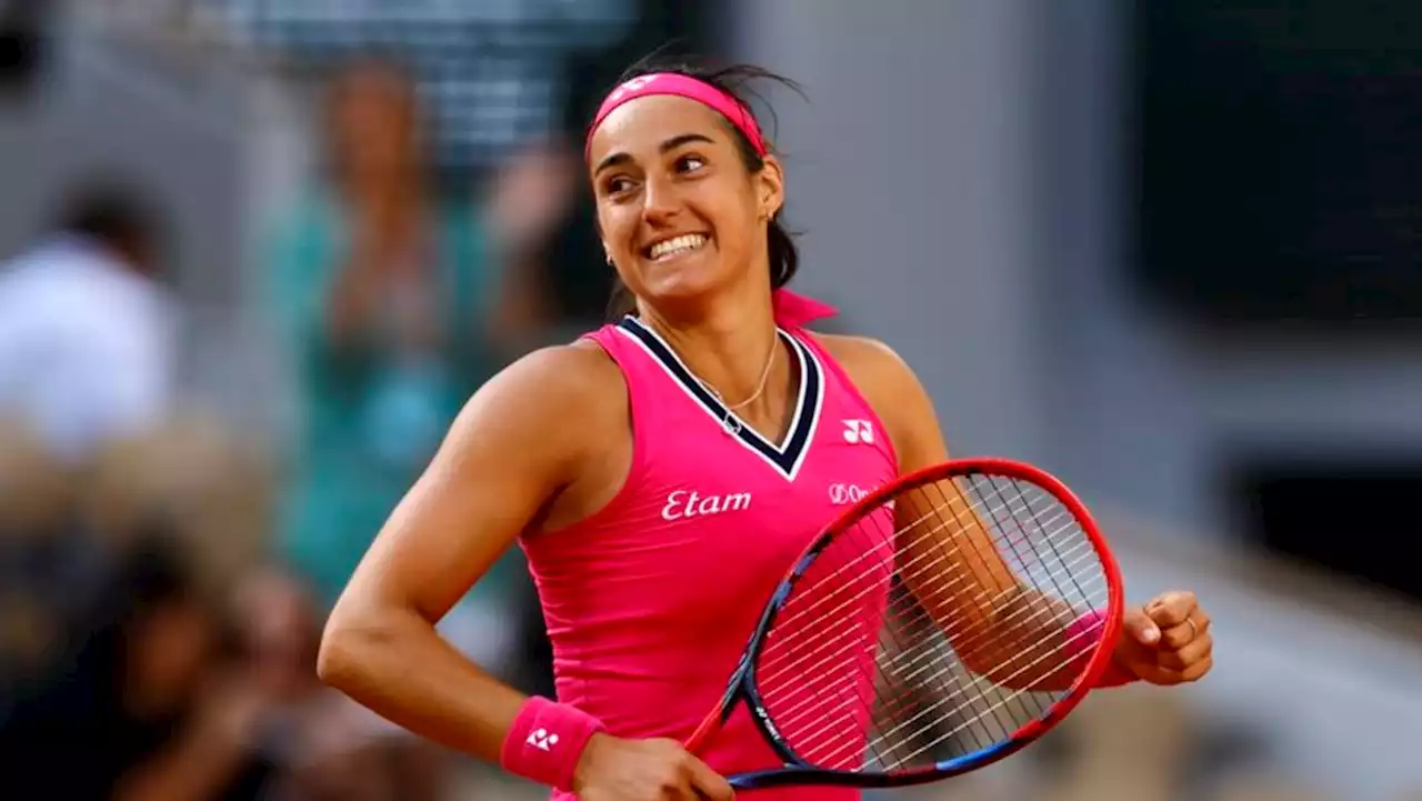 France's Garcia labours into French Open second round