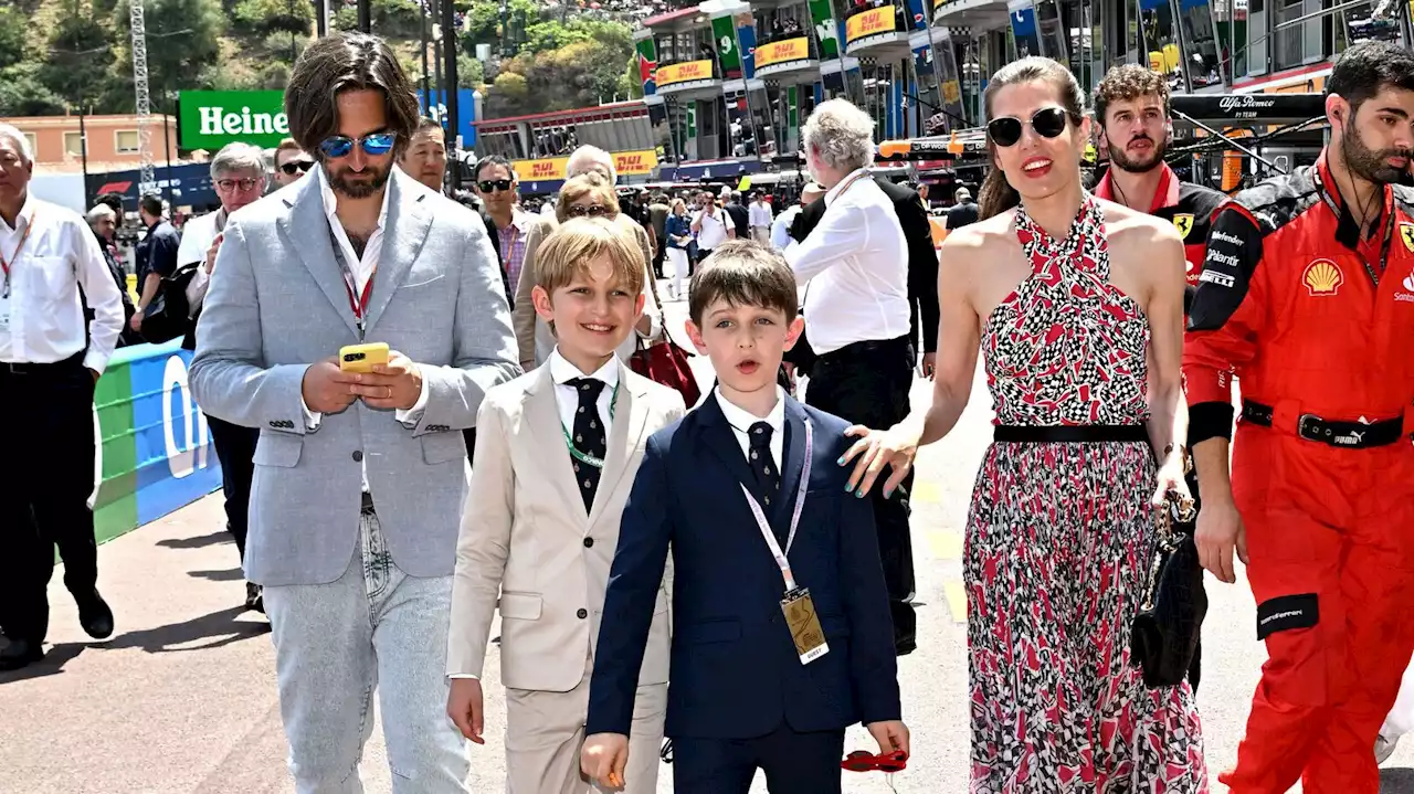 Raphaël Elmaleh, Charlotte Casiraghi, Louis Ducruet… La famille princière fait le show au Grand Prix...