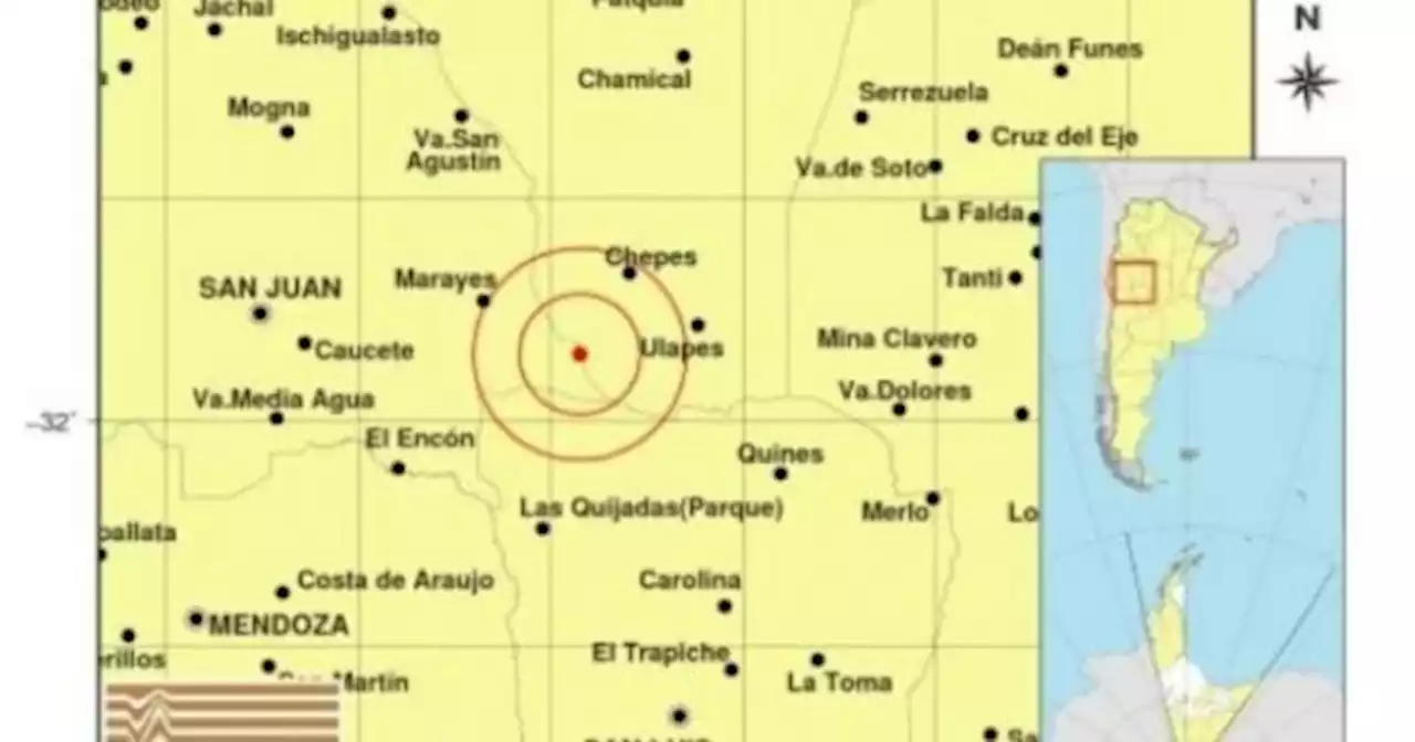 Terremoto en San Juan: el sismo de 4,8 grados se sinti� en otras tres provincias