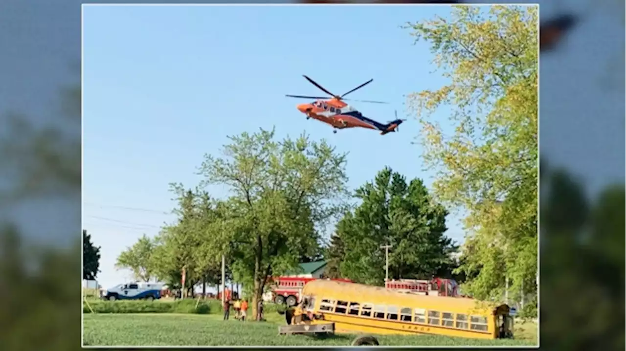 OPP officer, school bus driver killed in crash