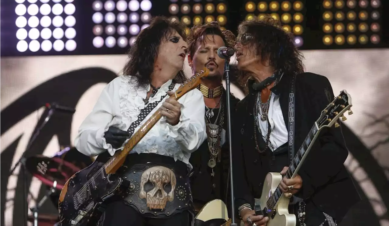 Hollywood Vampires Postpones U.S. Tour Dates Due To Johnny Depp Ankle Injury