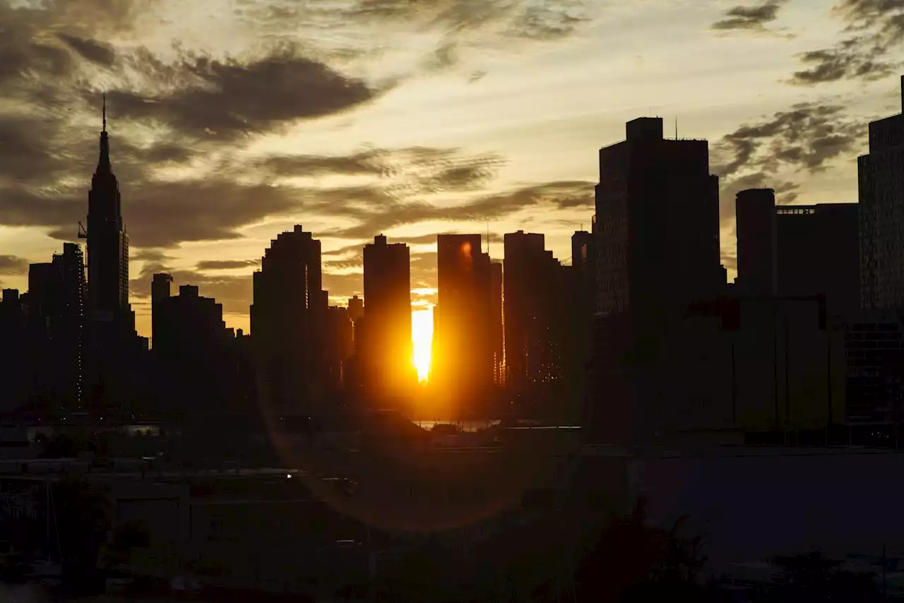 'Manhattanhenge', la mejor puesta de sol del año en Nueva York