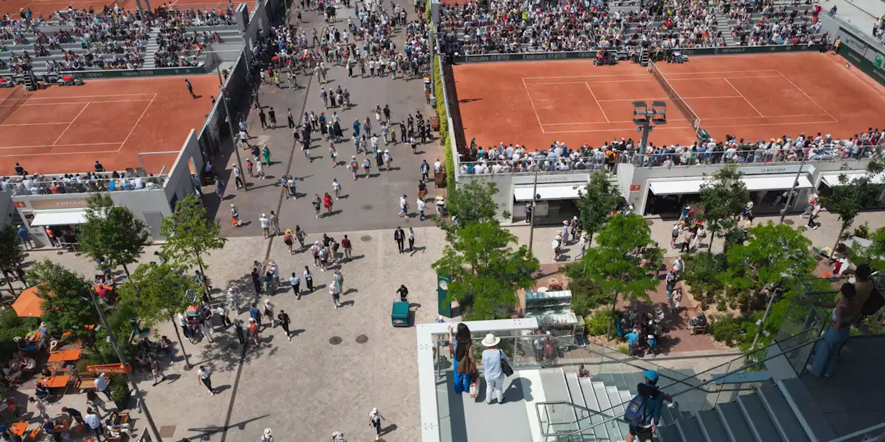 Roland-Garros : 35.000 spectateurs au rendez-vous pour le premier jour du tableau principal