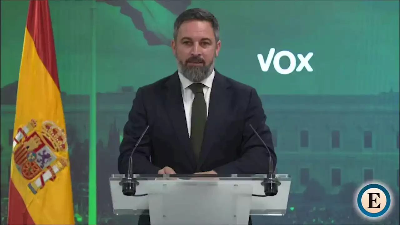 Abascal asegura que 'hoy no es día de exigencias sino de mano tendida' - EXPANSIONTV